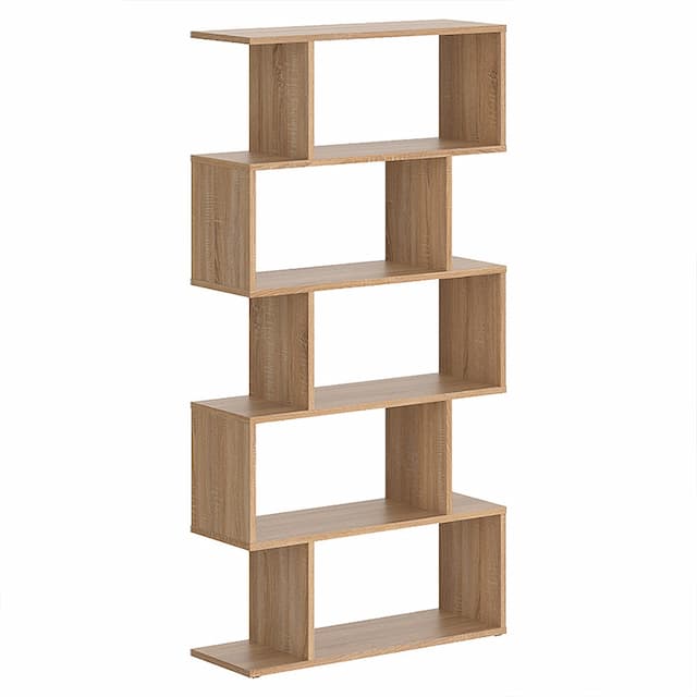 Стеллаж Skyland SH 7346 дуб сонома светлый 730х250х1416 COMP