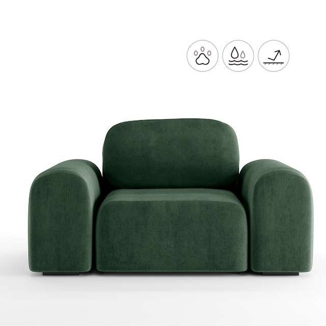 Кресло Мастерфабрик Эмека Clarins 695 ткань букле