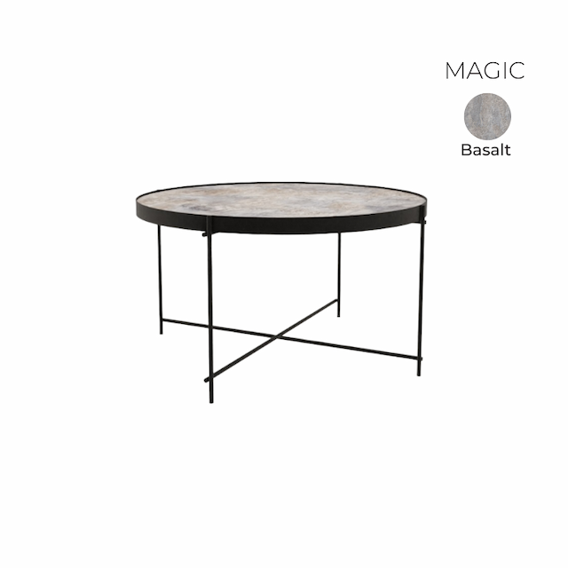 Стол журнальный круглый Алсав 21MAGIC.006 Basalt
