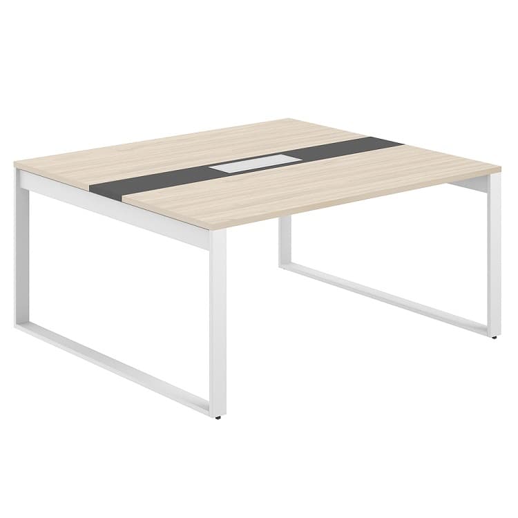 Стол для переговоров 1600х1638х750 Norden Allegro AG.2-1616.AR.72.WH.AN