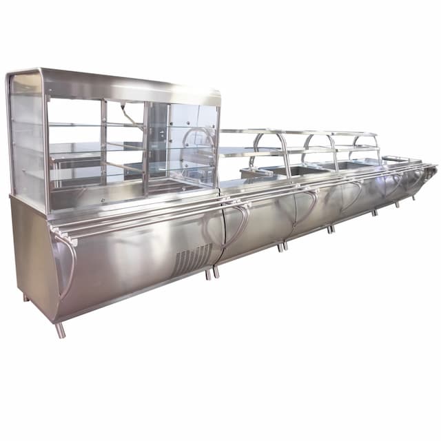 Линия раздачи Abat Патша (6 модулей) арт. УТ-00094910 (Восстановленное 1 шт)