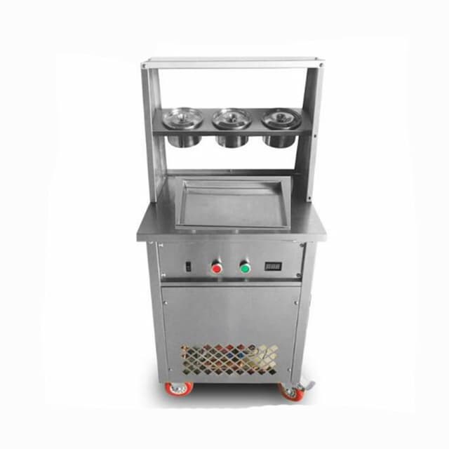 Фризер для ролл мороженого Foodatlas KCB-1F (контейнеры, стол для топпингов)